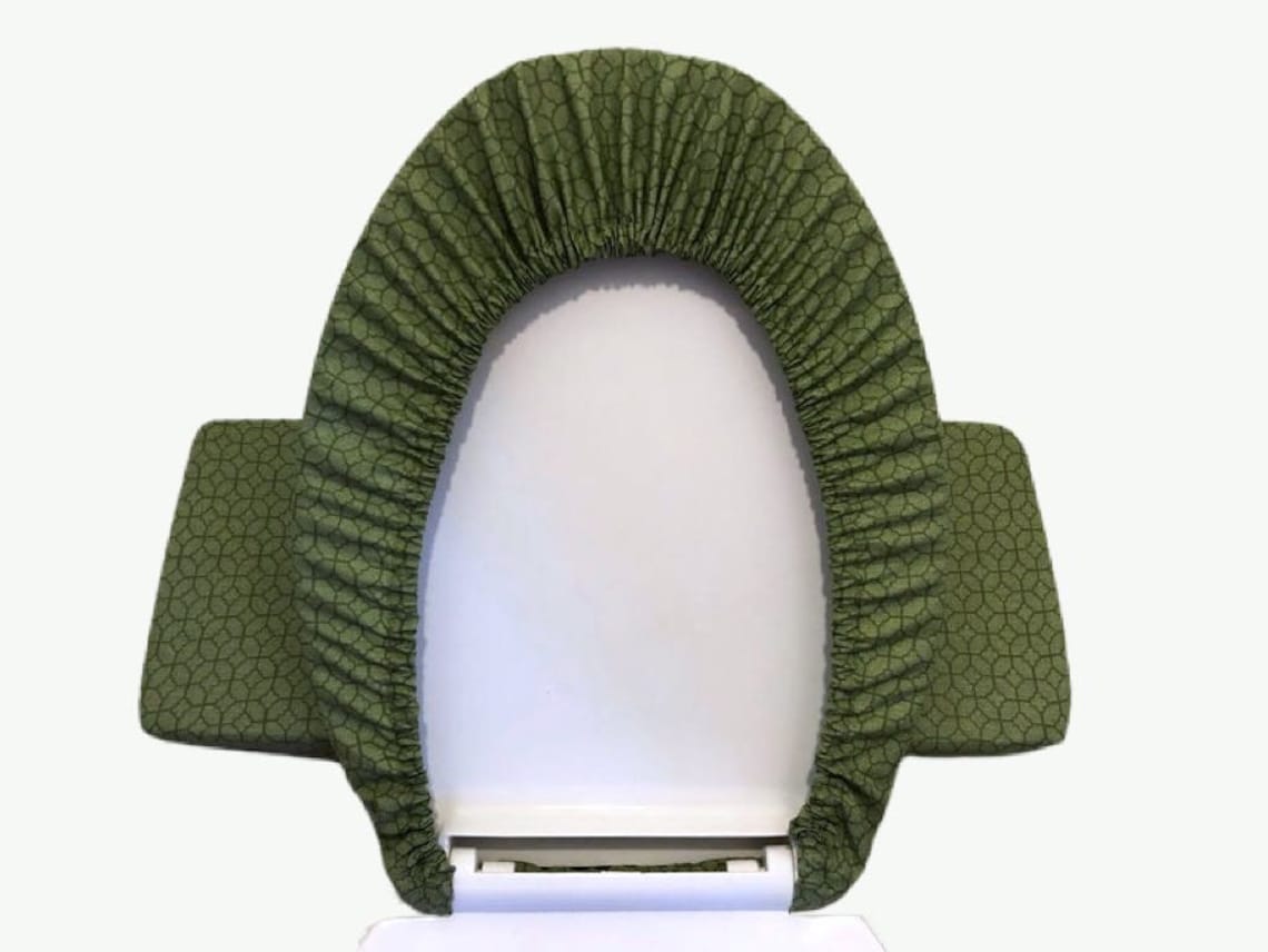 Sage Green Toilet Seat Lid Cover Set Etsy