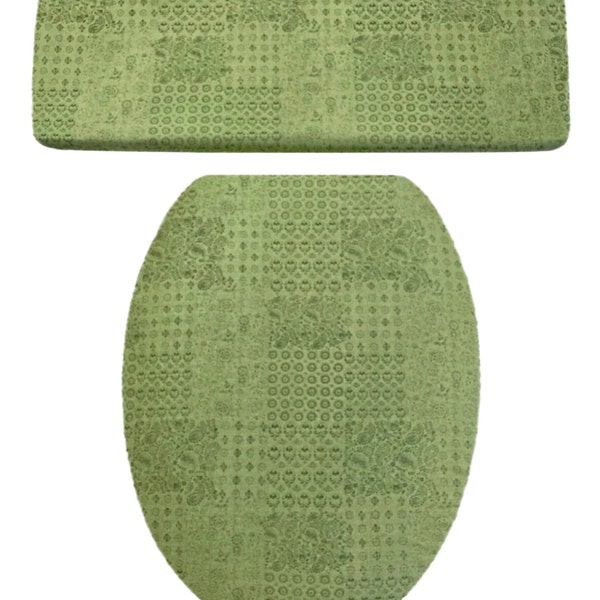 Elongated Toilet Lid Cover Etsy