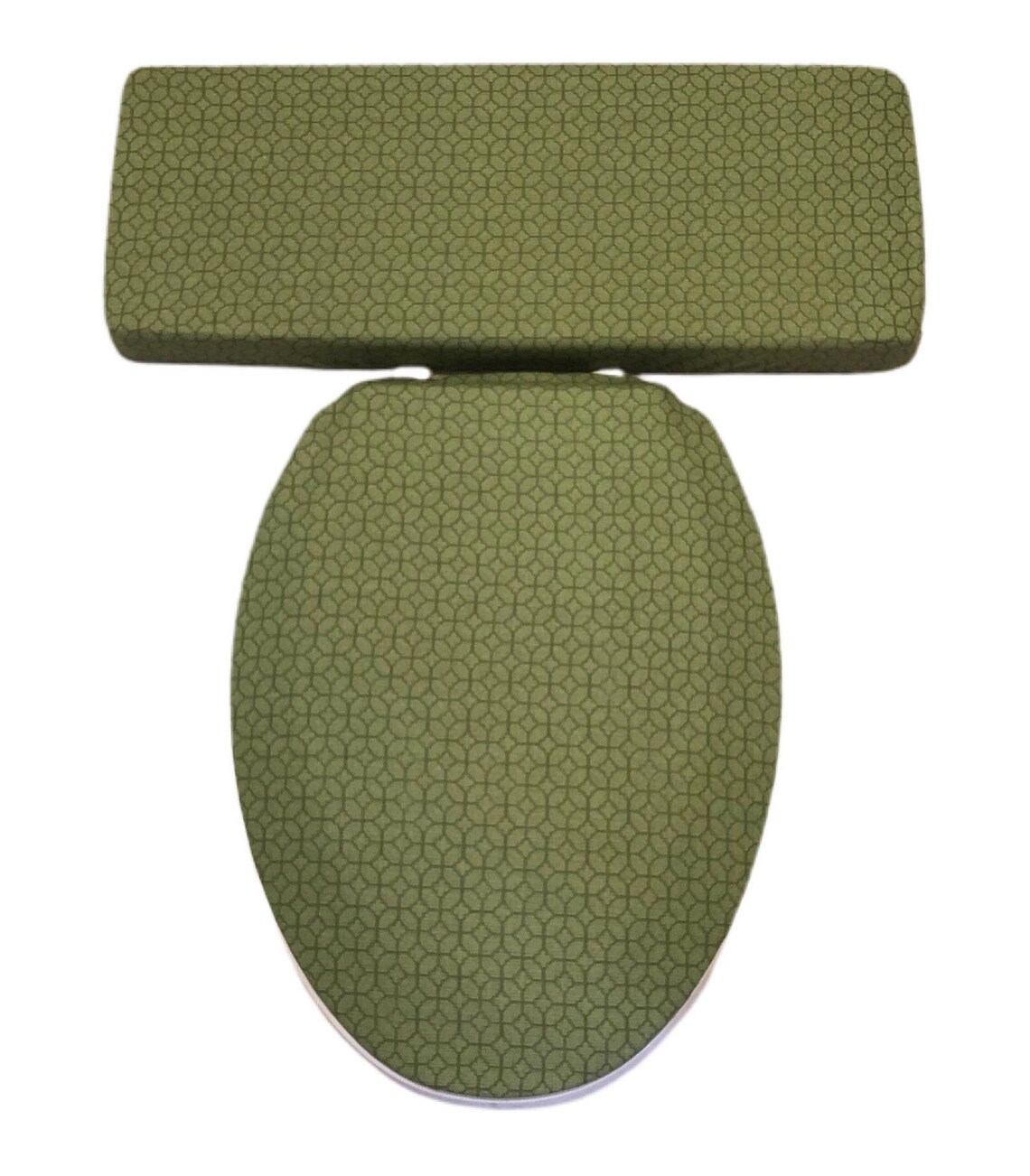 Sage Green Toilet Seat Lid Cover Set Etsy