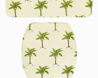 Palm tree 2024 toilet seat