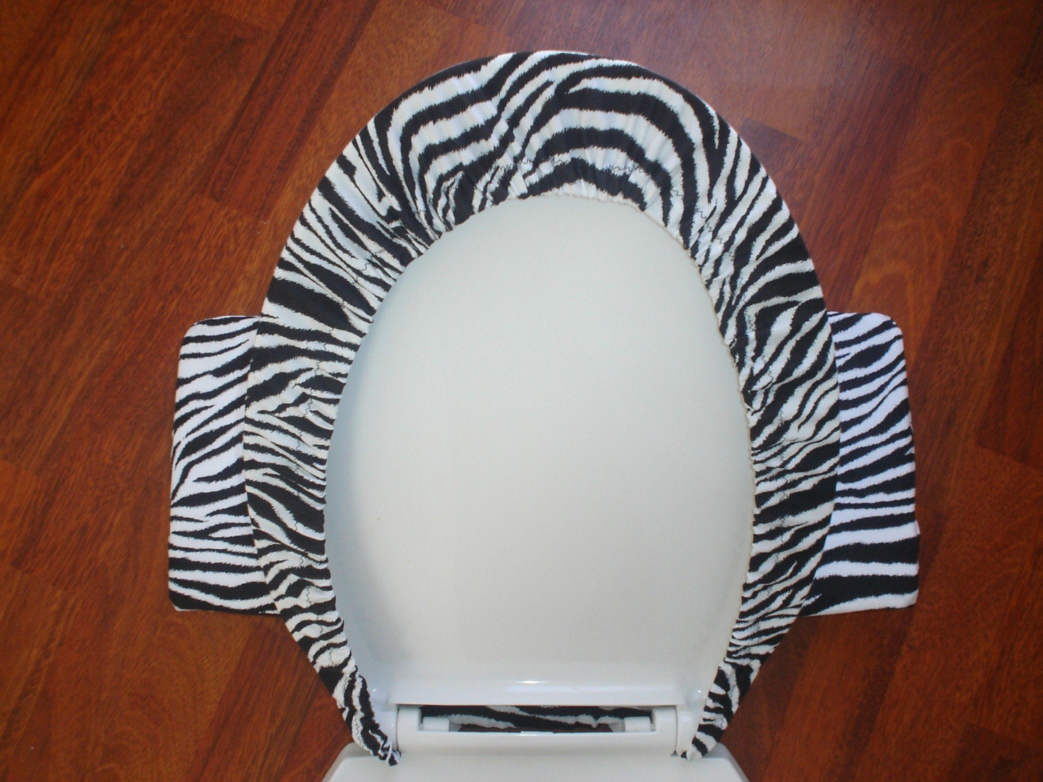ZebraToilet Seat Tank Lid Covers .. Black and White Etsy