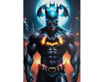 1014 Batman Muster Puzzle