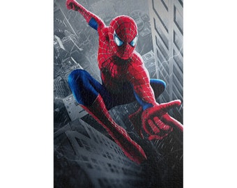 1014 Spiderman Muster Puzzle