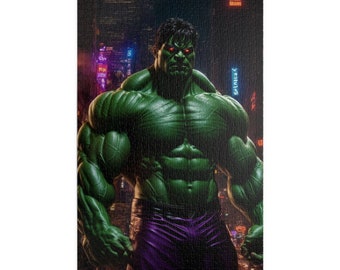 1014 Hulk-gemustertes Puzzle