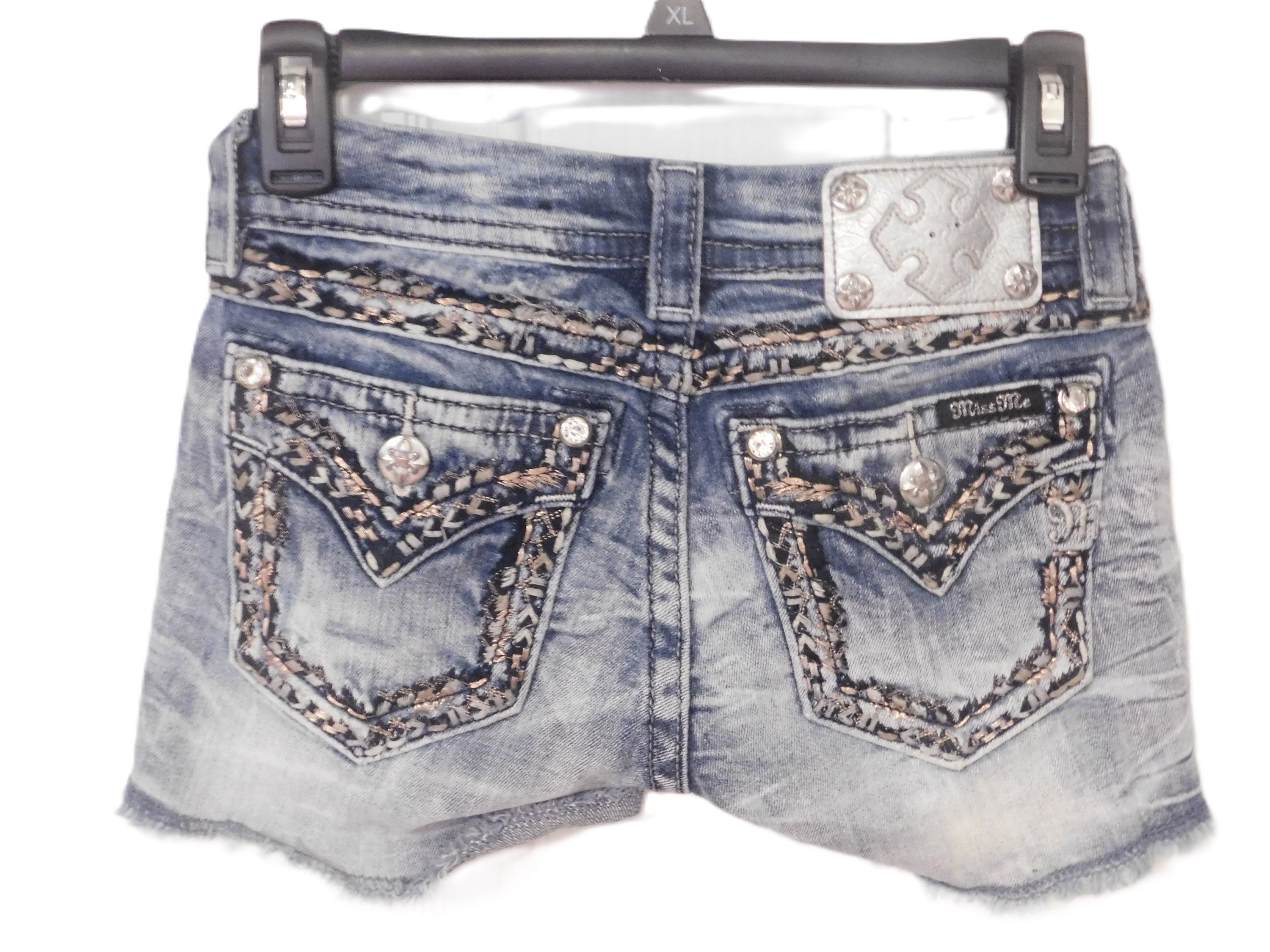 Miss Me Embellished Jean Shorts JE8611H2 Size 24 Etsy