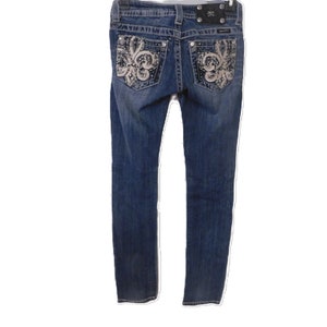 Miss Me Brand Denim Jeans - JP5769T Straight - Size 25 – Distressed