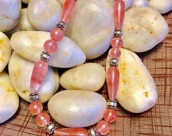 Cherry Quartz Necklace