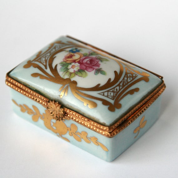 Limoges France trinket box Etsy