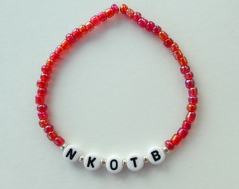 NKOTB New Kids On The Block Stretch Bracelet