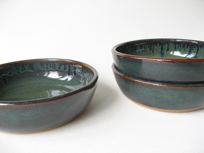 Pottery Bowls Stoneware Bowls Set of Soup Bowls Pottery Bowls Set of 4