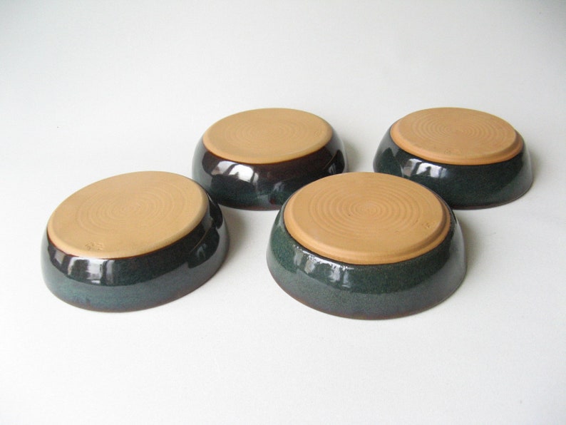 Pottery Bowls Stoneware Bowls Set of Soup Bowls Pottery Bowls Set of 4