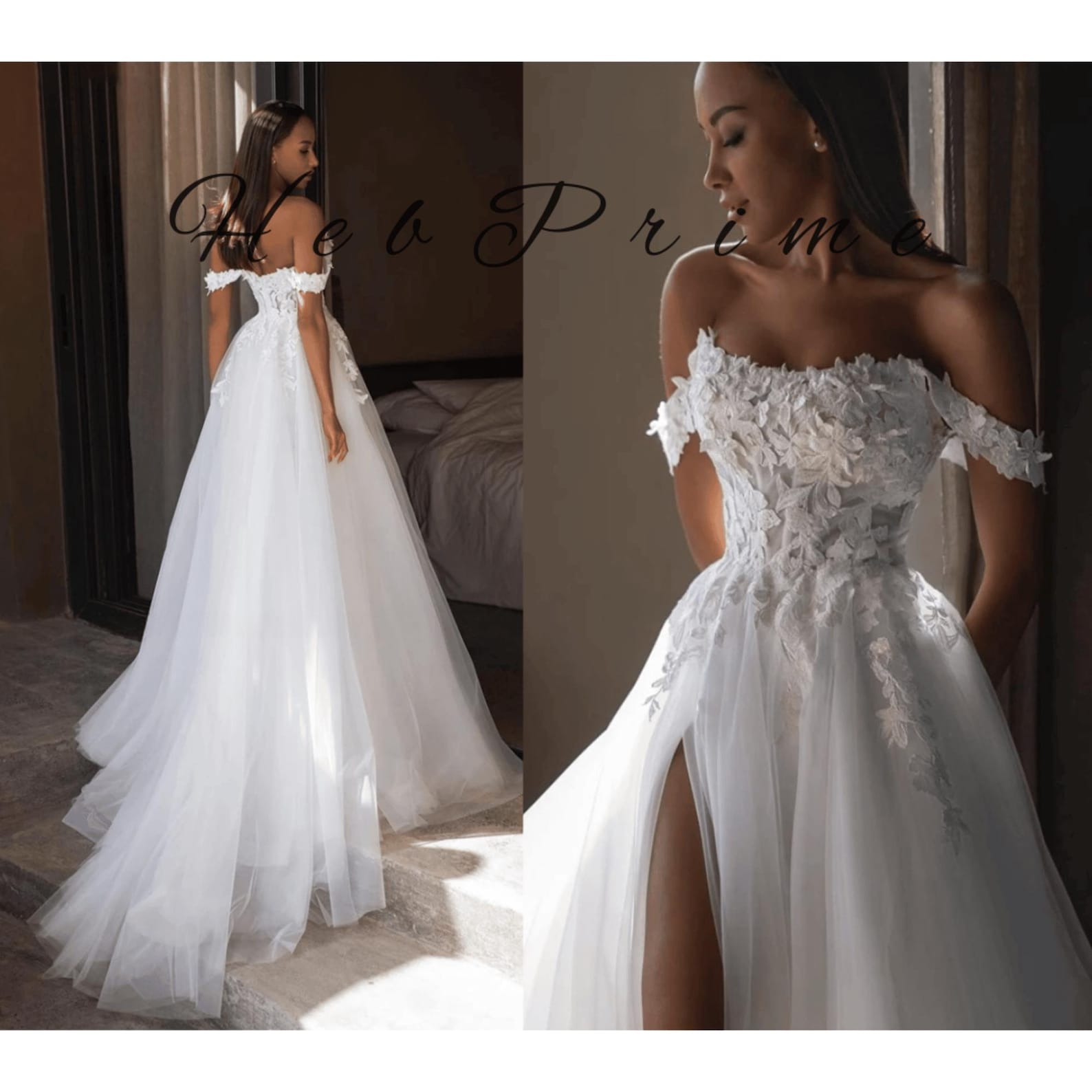 Elegant A-line Beach Wedding Dresses Plus Size and Custom Bridal Gowns ...