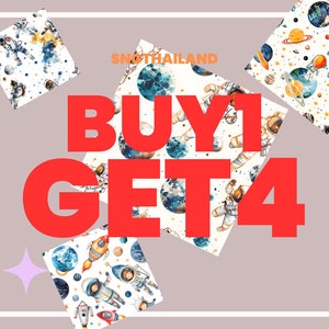 Space kid Design 20oz Skinny Tumbler Wrap PNG File Buy 1 GET 4 Design