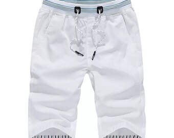 Heren casual shorts van 100% katoen