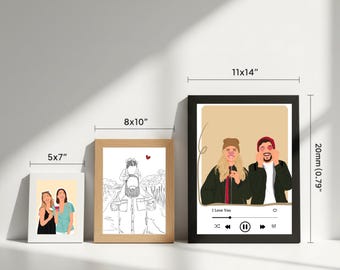 Opzione aggiuntiva di stampa e cornice / Pronto da appendere o da regalare