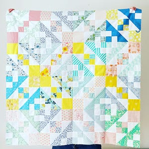 Zuckerwürfel Quilt Anleitung