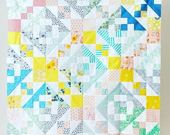 Zuckerwürfel Quilt Anleitung