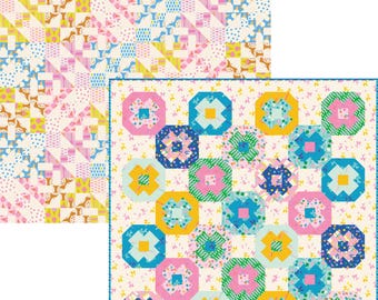 Quilt Anleitung Bundle Churn Punkte und Zuckerwürfel | PDF-Download