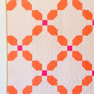 Quilt Pattern Gingham Quilt Irish Chain Pattern PDF Download image 8