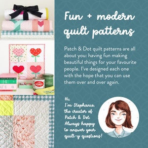 Quilt Pattern Gingham Quilt Irish Chain Pattern PDF Download image 9