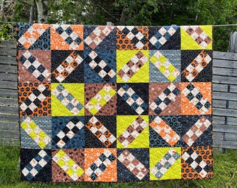 Five and Dime Quilt Anleitung | Anfängerfreundlich | Druckbares PDF