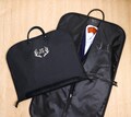 Personalized Waterproof Garment Bag,Monogrammed Suit Bag,Leather Handle Garment Bag,Father of Groom,Groomsmen Gift Custom Name Suit Bag