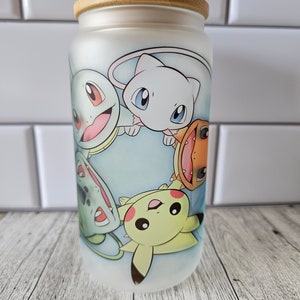 Pokémon Charizard Lenticular Plastic Tumbler Cup Lid & Straw