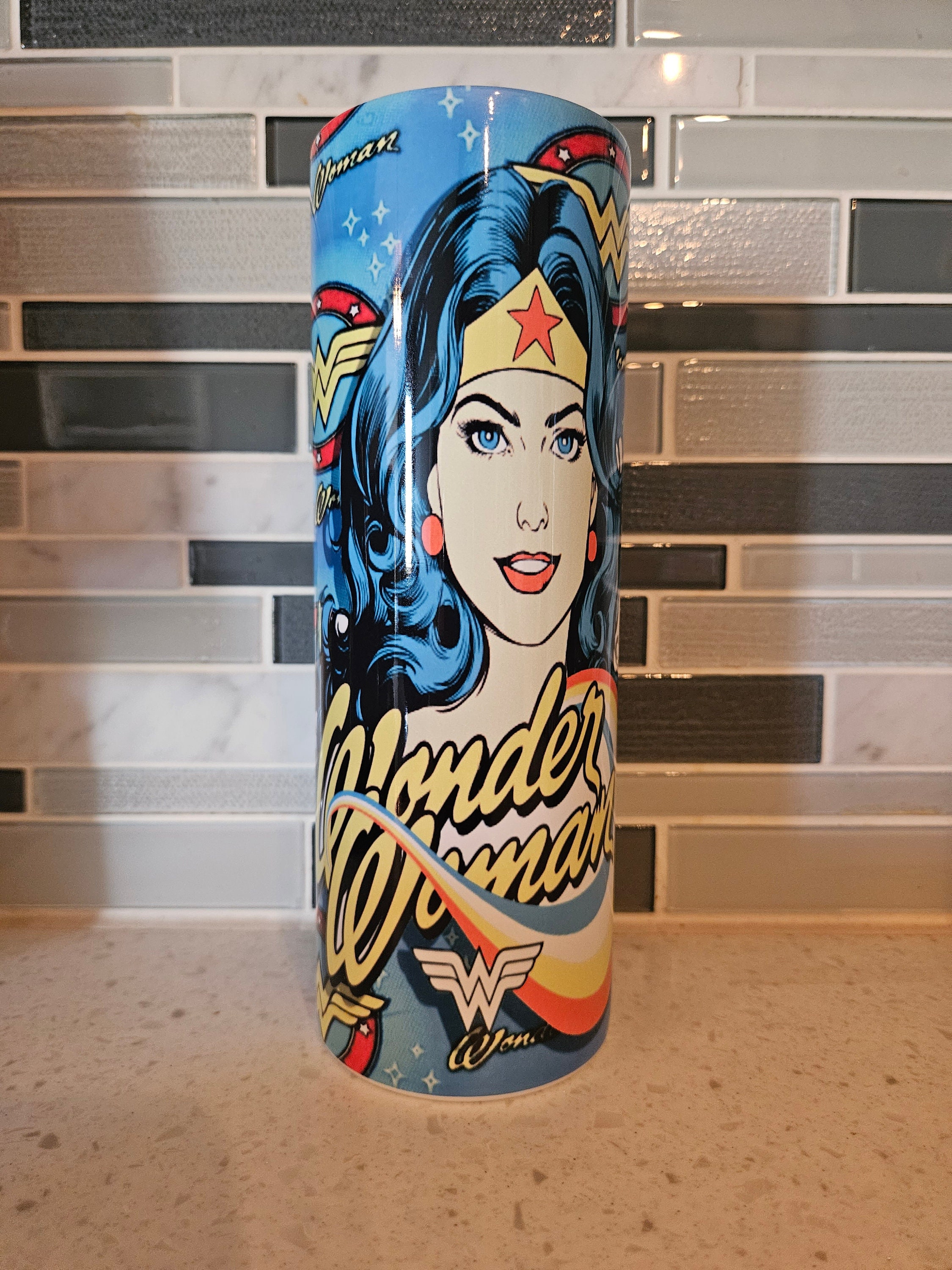 Wonder Women Personalized Tumbler – Linda's Custom Designs