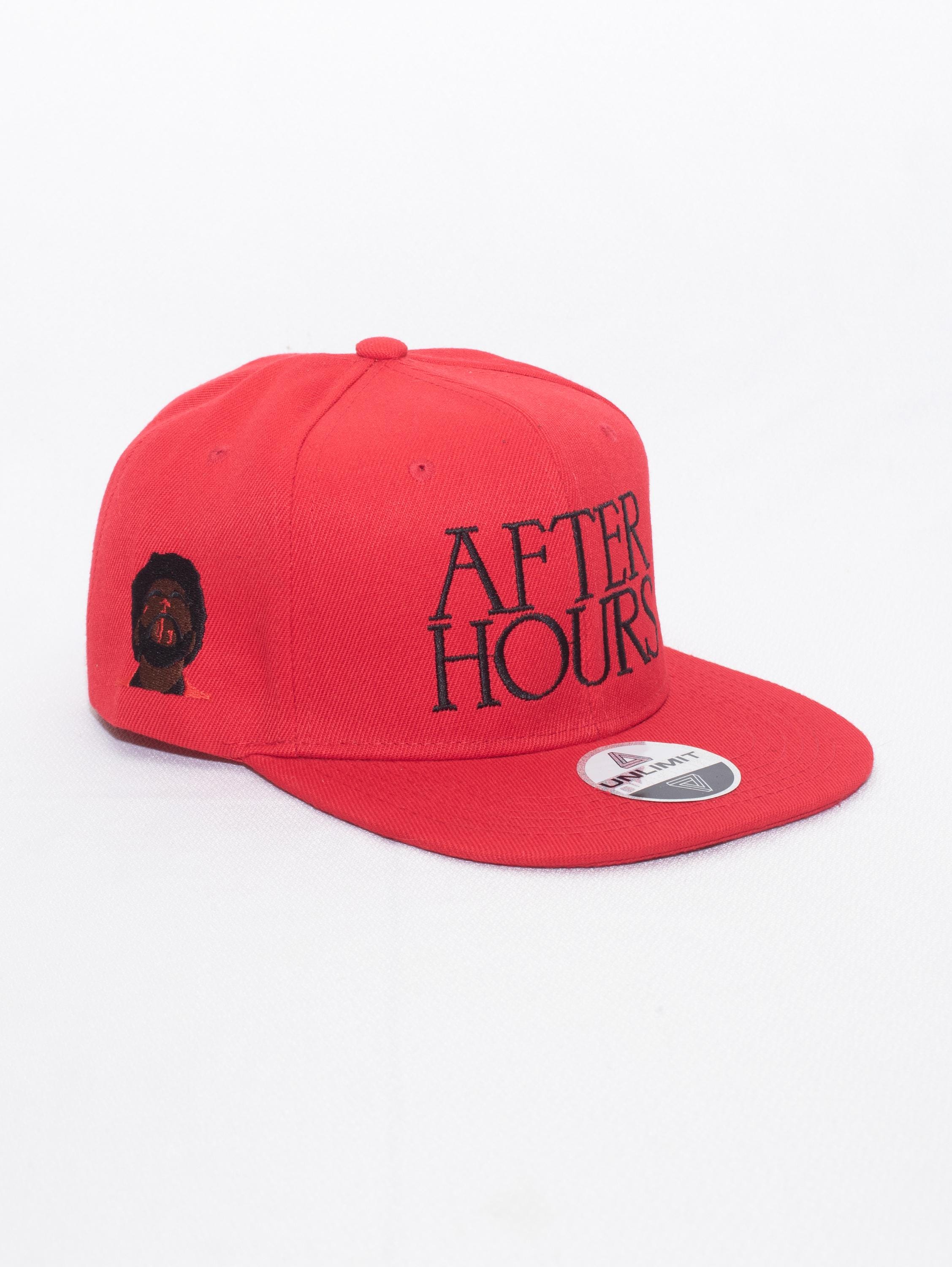 The Weeknd - After Hours / Embroidered Baseball Cap / Snapback
