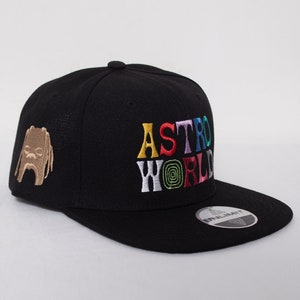 帽子 travis scott utopia merch cap CD Travis Scott Utopia Hat // Astroworld Embroidered Baseball