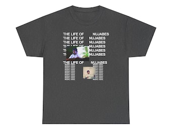 Nujabes Metaphorical Music Tracklist T-shirt | Pocket and Back