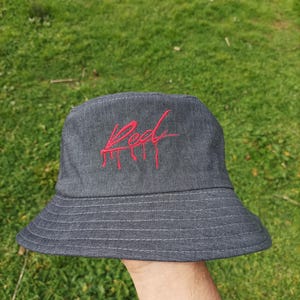 Playboi carti / Red album / bucket hat / sombrero de pescador Whole lotta red / upcoming / Snapback rap