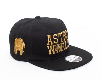 Travis Scott - Astroworld / Embroidered Baseball Cap / Snapback