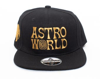 Travis Scott - Astroworld / Embroidered Baseball Cap / Snapback