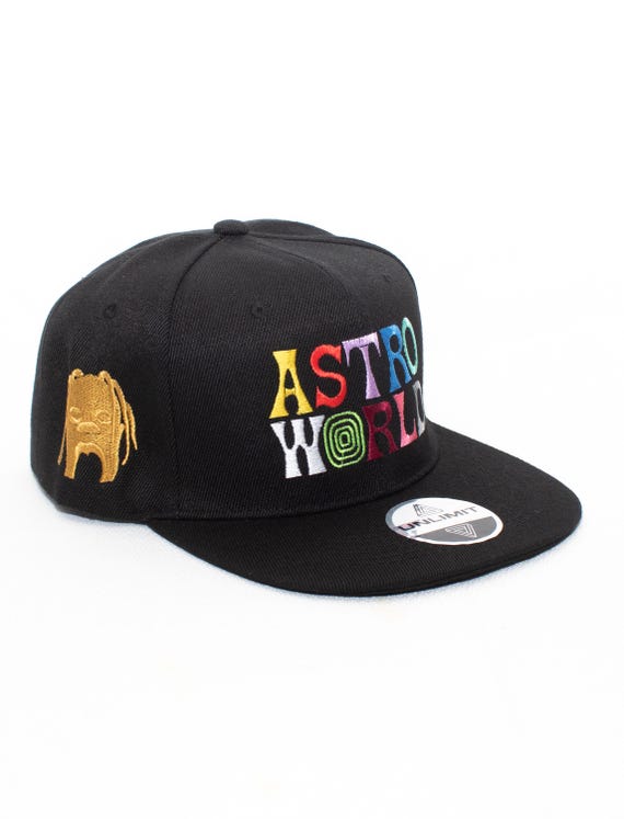 Travis Scott - Astroworld / Embroidered Baseball Cap / Snapback