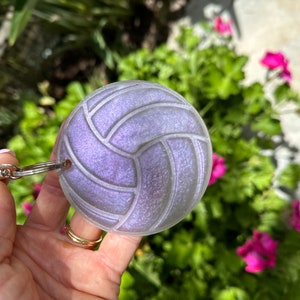 Volleyball keychain, volleyball gift, personalized volleyball