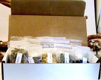 Choose 20-bags of wiccan/pagan herbs -Mix n Match! Wiccan herbs, herbs for spells, altar tools, witchcraft kits, spell kits, wiccan spells,