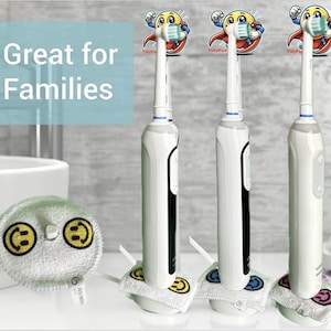 TidyPady Electric Toothbrush Charger Protection Pad – Compact High Absorbent Microfiber Towel. 3 Colors Option. Pack of 10, 365 Days of Use.