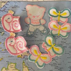 Vintage Children’s Patches/Appliques- Set of 7