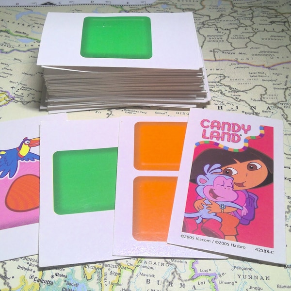 Dora The Explorer Candy Land 2005 Game Pieces----Set of 21