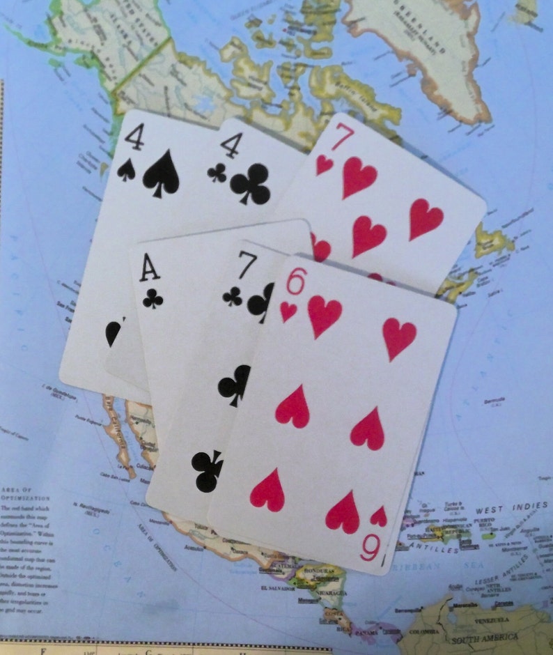 Vintage Sail Boat Skipbo Playing Cards Set of 12 Etsy