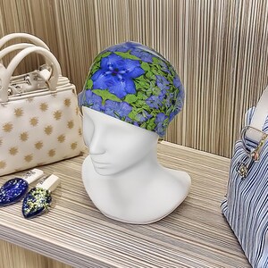 headband / neck scarf with a rabbit ear iris design