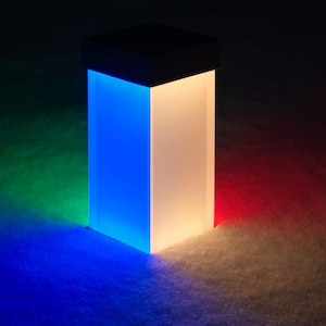 Handmade Rechargeable Wooden Table Lamp &quot;Breeze&quot;