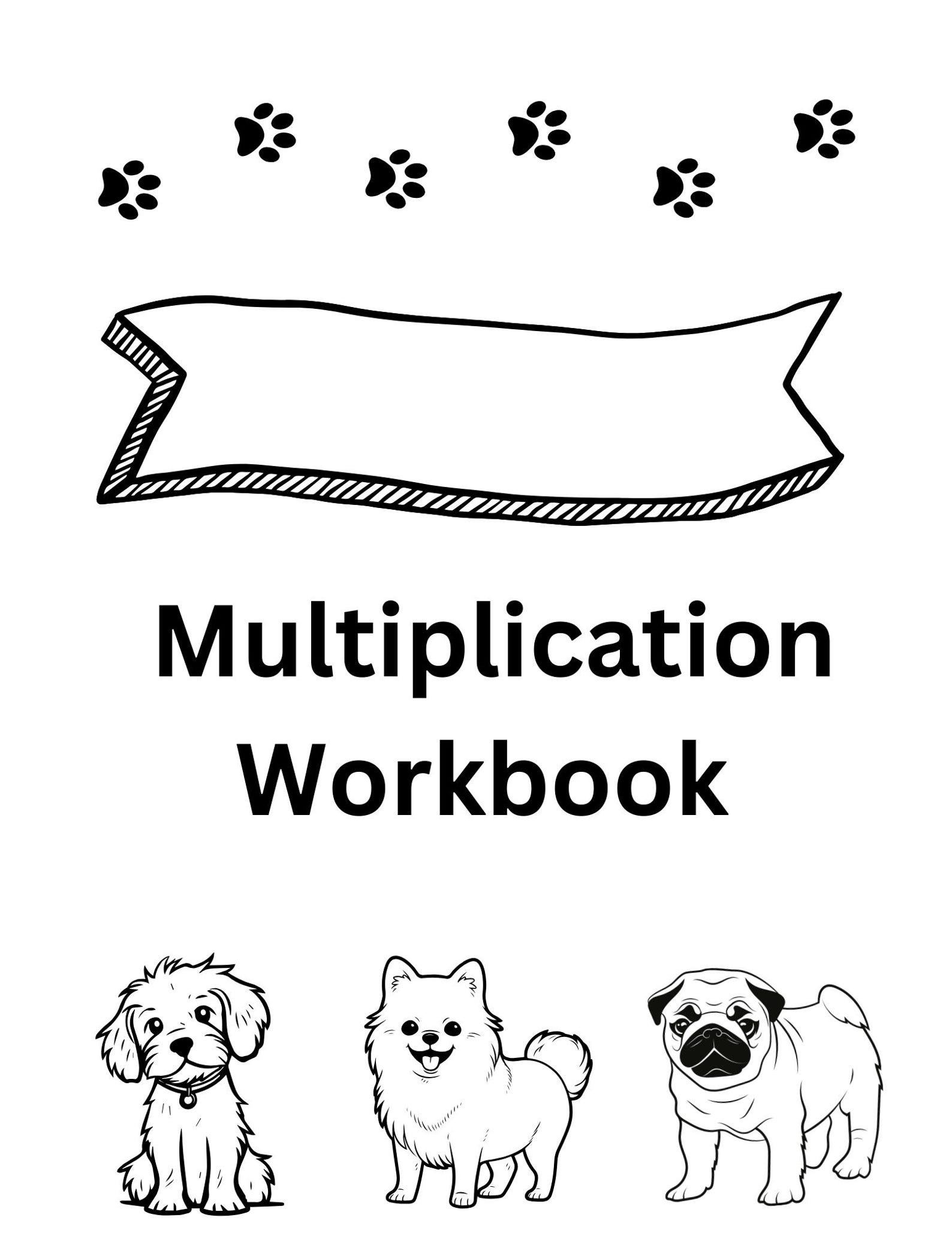 Multiplication Workbook Printable Multiplication Worksheets, Times
