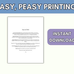 printing instructions included for the diy bible verse jar instant download