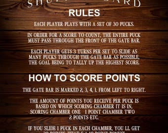 Dutch Shuffleboard Rules Canvas Print