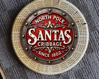 Santa's Cribbage Boards