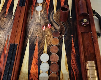 BACKGAMMON  *BLOODWOOD*
