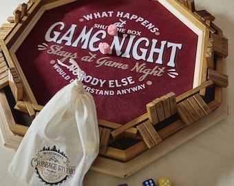 Upgraded CUSTOM Shut the Box Game Boards