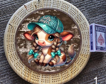 Heifer cribbage boards